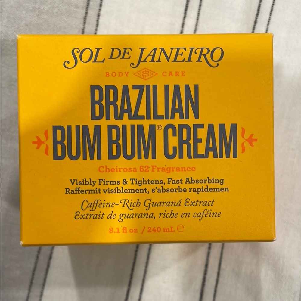 Sol de Janeiro Brazilian Bum Bum Cream new 8.1fl oz